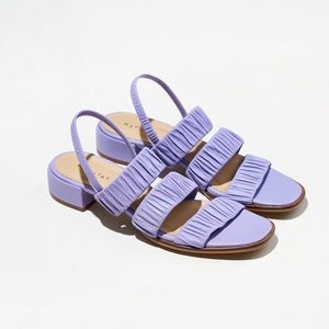 Maguire sandals 100% lilac leather
